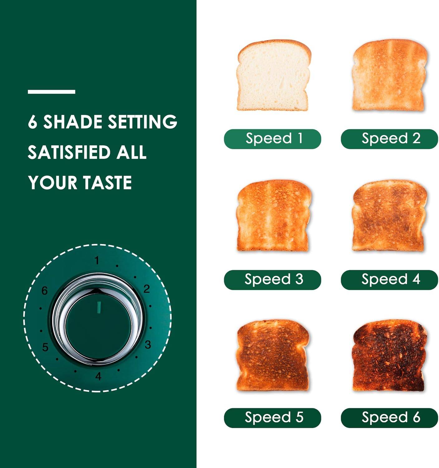 6 SHADE SETTING SATISFIED ALL YOUR TASTE

Speed 1
Speed 2
Speed 3
Speed 4
Speed 5
Speed 6