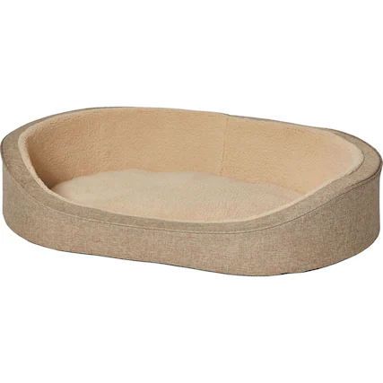 Front. Midwest - Quiet Time Deluxe Hudson Pet Bed - Tan.