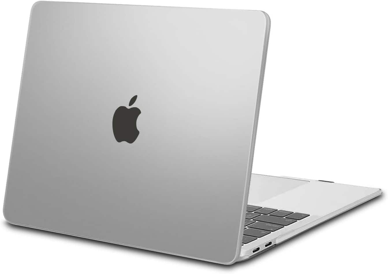 Front. mosiso - Case for MacBook Air 13 inch A2337 M1 A2179 A1932 with Touch ID 2018-2022 - Frost.