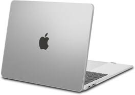 mosiso - Case for MacBook Air 13 inch A2337 M1 A2179 A1932 with Touch ID 2018-2022 - Frost