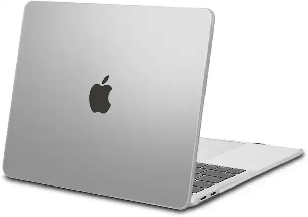 Front. mosiso - Case for MacBook Air 13 inch A2337 M1 A2179 A1932 with Touch ID 2018-2022 - Frost.