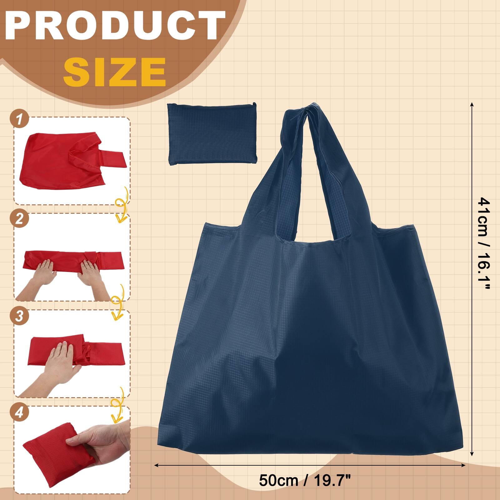 PRODUCT SIZE

1. 50cm / 19.7"
2. 41cm / 16.1"