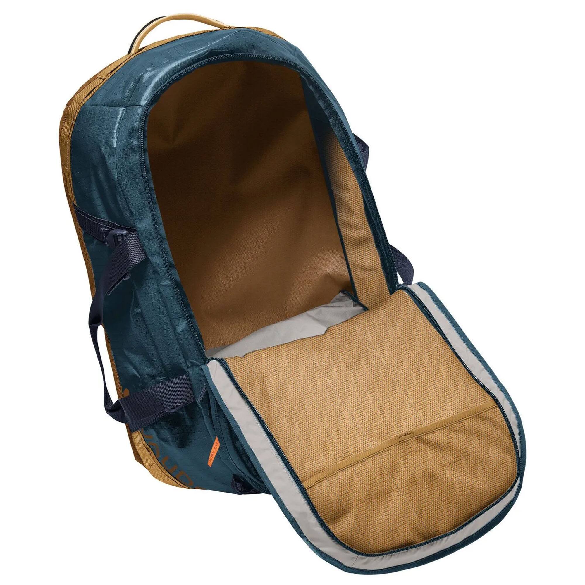 Alt View 3. VAUDE - Vaude CityDuffel 65 Transport and Travel Duffel Bag - Baltic Sea - Baltic Sea.