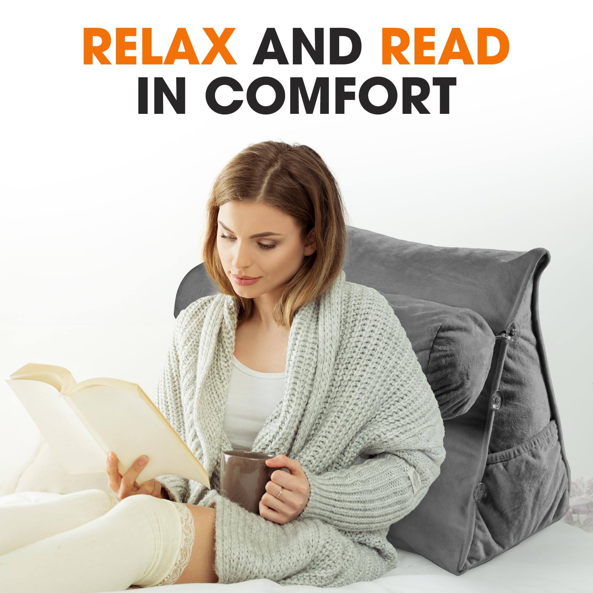 RELAX AND READ IN COMFORT