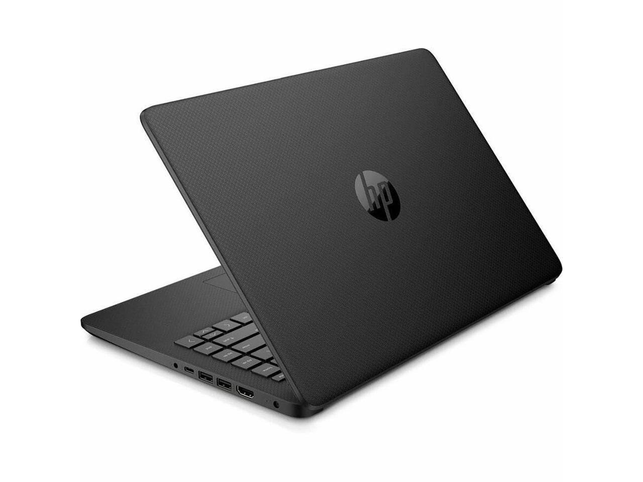 Alt View 9. HP - HP 14-dq3210nr 14" HD Touch, Celeron N4500, 4GB RAM, 64GB eMMC, Win 11 Home S Mode, Jet Black - Jet Black.