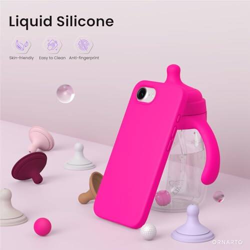 Liquid Silicone Skin-friendly Easy to Clean Anti-fingerprint ORNARTO
