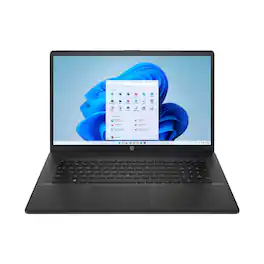 HP - Refurbished Excellent - 17T-CN400 17" Laptop Core 3 100U 8GB RAM 256GB SSD Windows 11 Home - Black