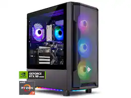Skytech Gaming - Shadow PC, Ryzen 7 5700, RTX 5050 8GB, 1TB SSD, 16GB RAM, 650W PSU, Wi-Fi, Win 11 - Black