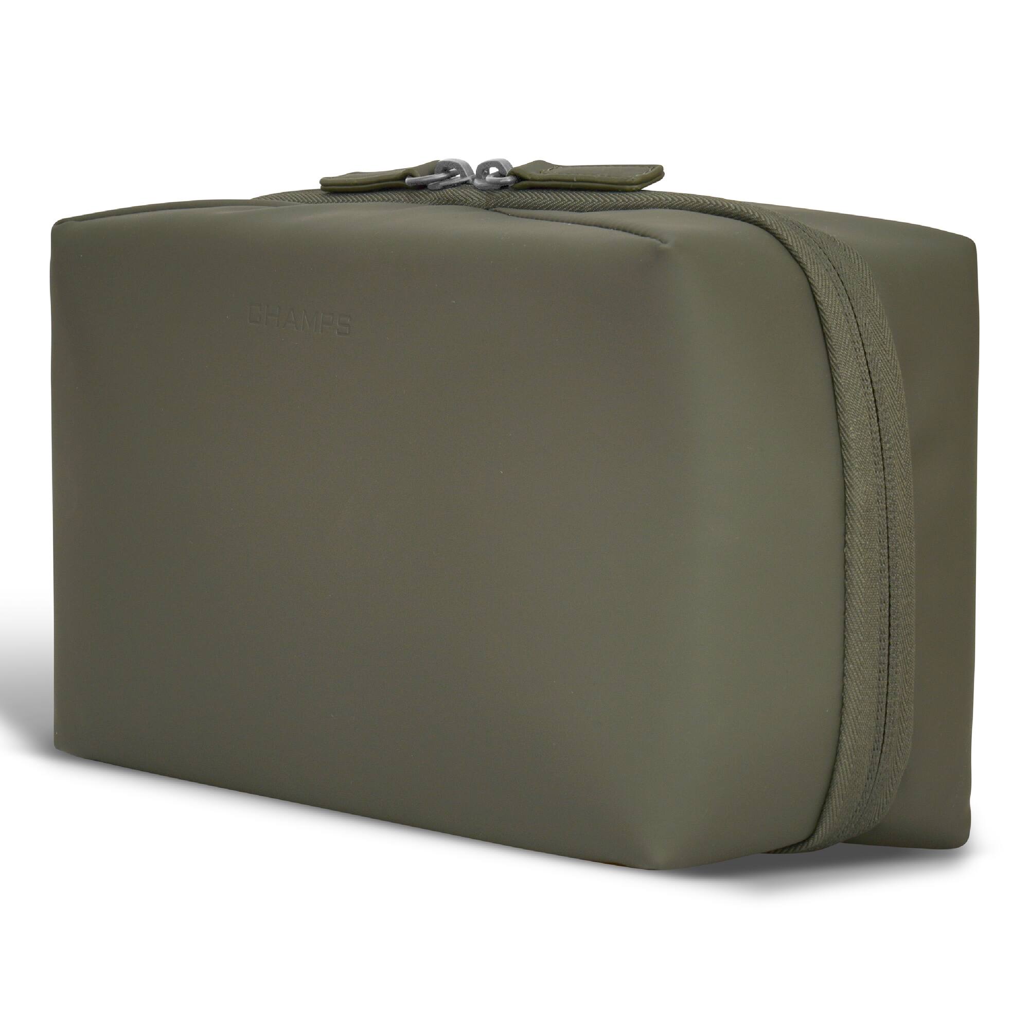 Alt View 1. Champs - Onyx Collection Toiletry Bag - Green.