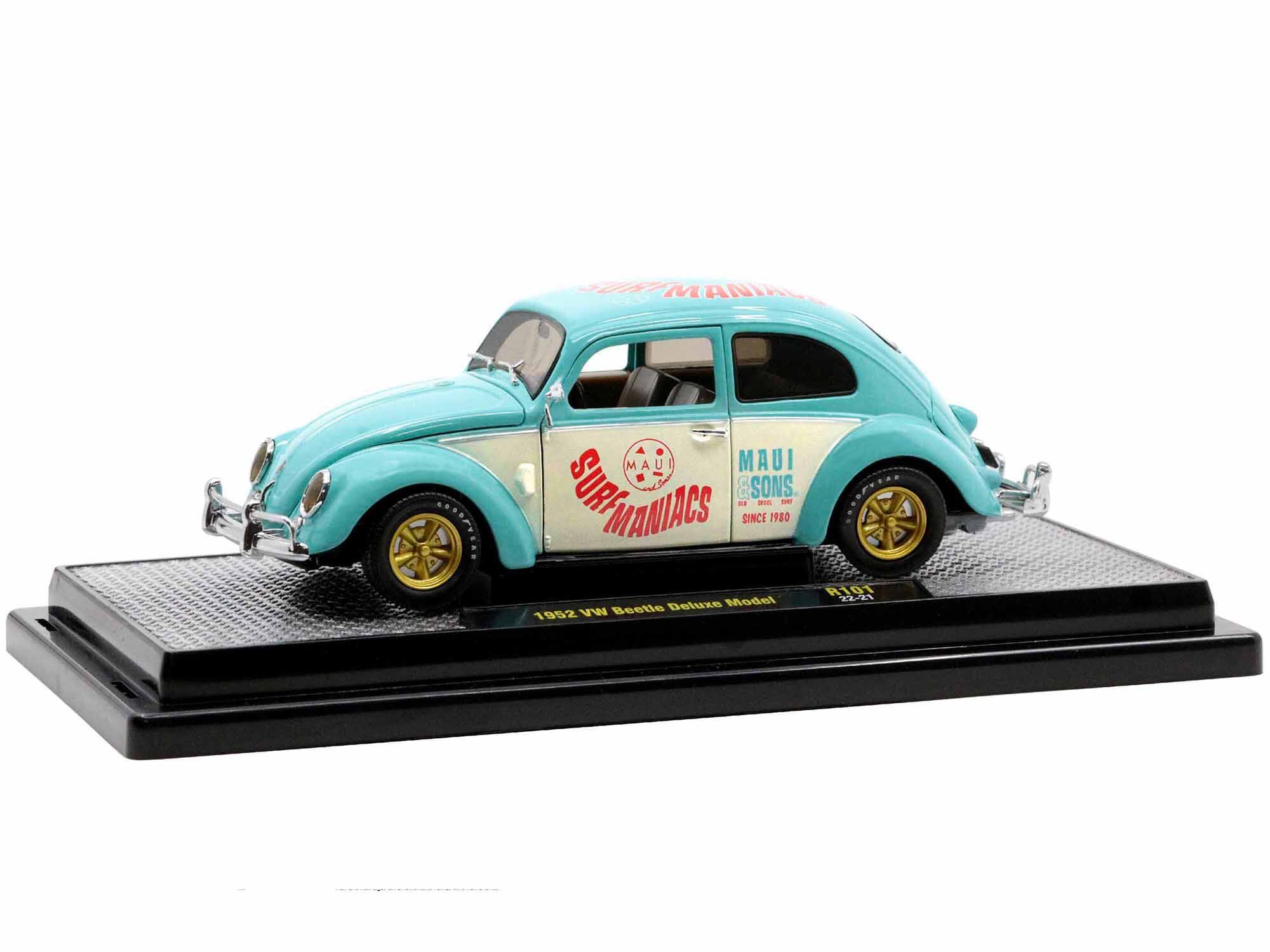 MANIACS MAU A MAUI SURFINIACS SURF & SINCE SONS -I 1980 - SFTIAE S CRRREYERE R101 Model T20 Beetle Deluxe 1952 WV