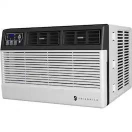 Friedrich - Chill Premier 18,000 BTU Window & Wall Air Conditioner with Heater & Remote Control Wi-Fi Enabled - White
