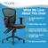 Alt View 14. Click365 - Flow Mid-Back Mesh Office Chair - Black.