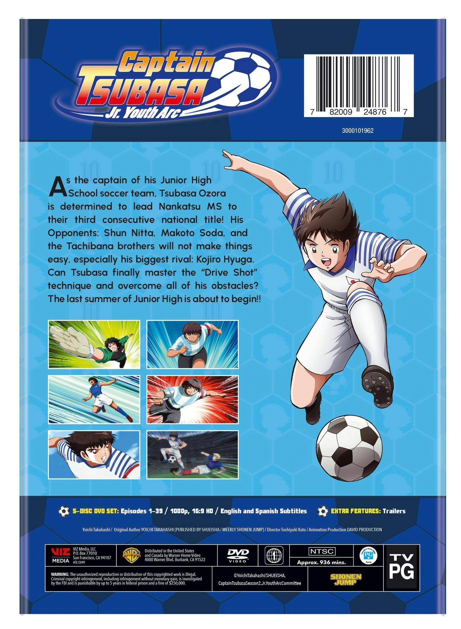 Back. Captain Tsubasa: Junior Youth Arc   - DVD.