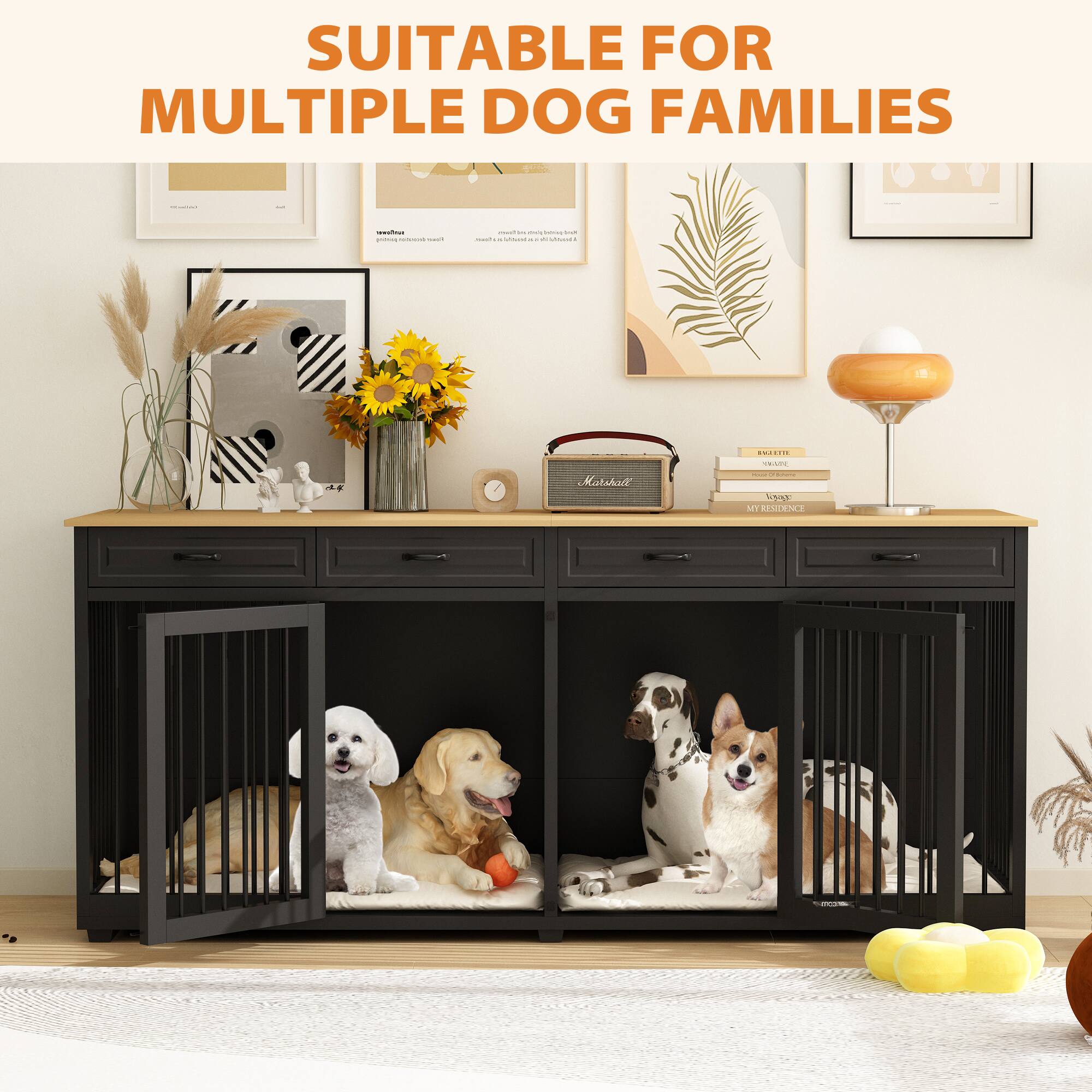 SUITABLE FOR MULTIPLE DOG FAMILIES