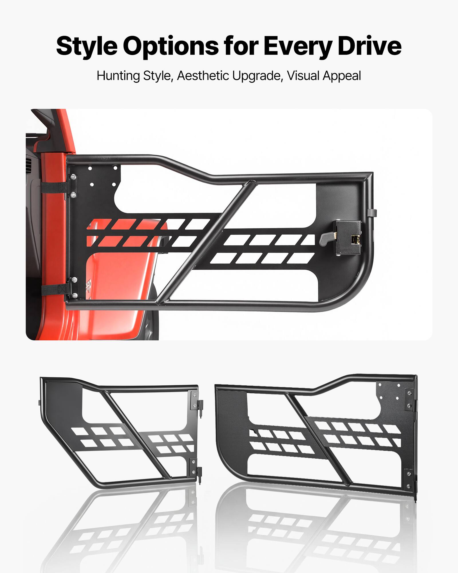 Style Options for Every Drive  
Hunting Style, Aesthetic Upgrade, Visual Appeal