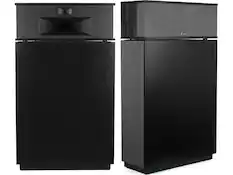 Front. Klipsch - Klipsch Klipschorn AK6 Three Way Floor Standing Black Loudspeaker (Pair).