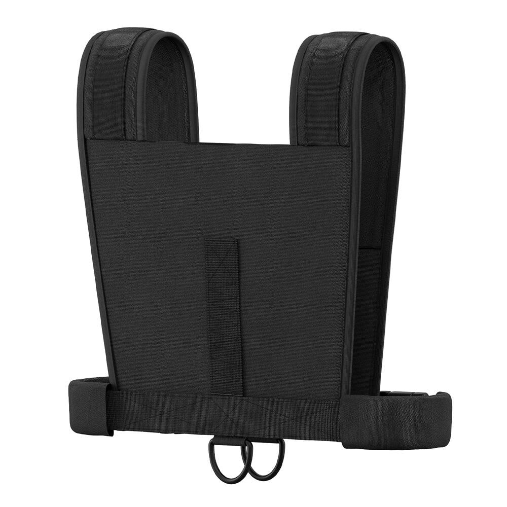 Alt View 4. Power Systems - Sled Harness - Adjustable Harness for Pulling Sled Training (19.5" L x 1.5" W) - Black.