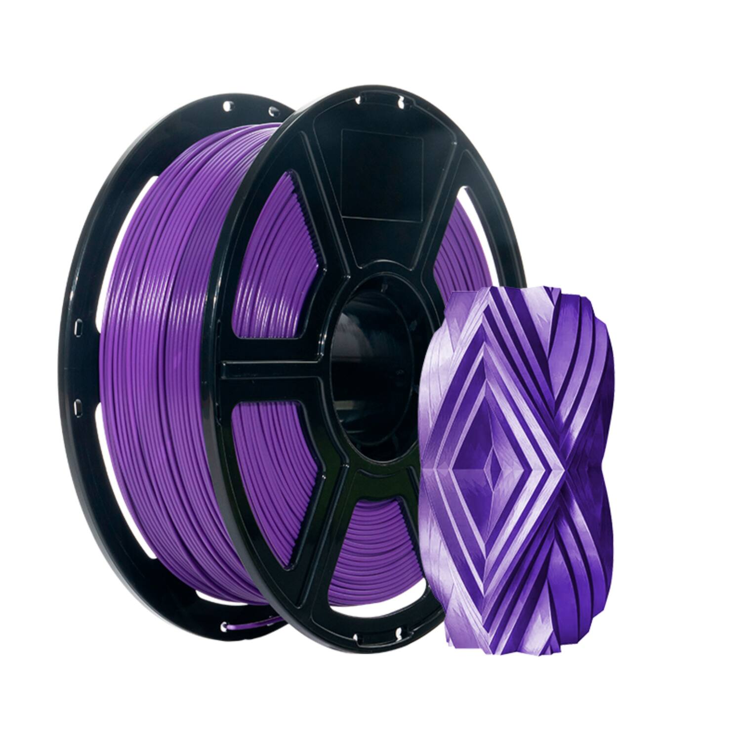 Front. Flashforge - HS PLA - Purple.
