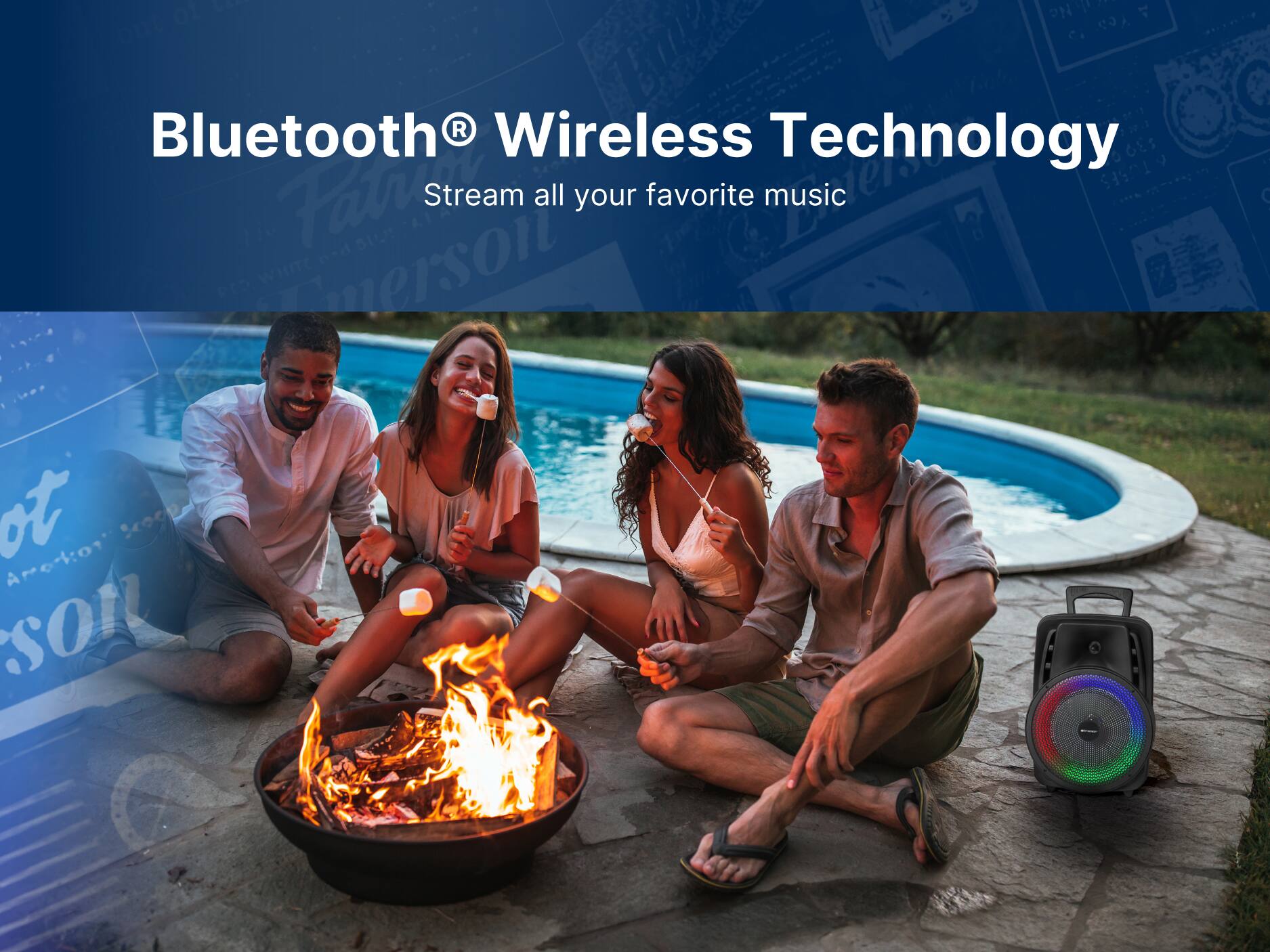 Bluetooth® Wireless Technology
Stream all your favorite music