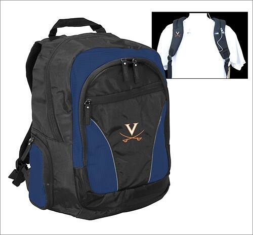 Front Standard. Logo Chairs - Virginia Backpack Laptop Case.
