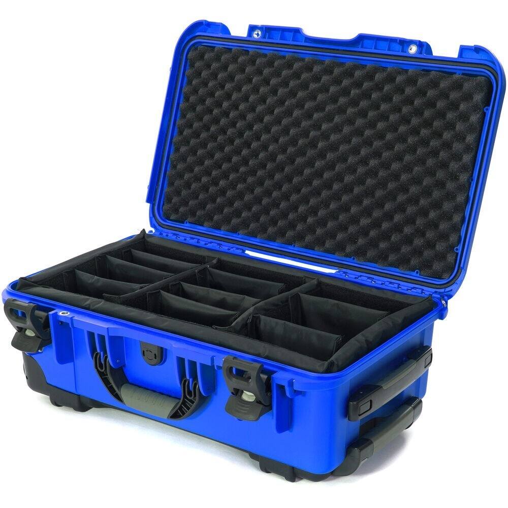 NANUK - 935 Waterproof Wheeled Hard Case with Padded Dividers (Blue)