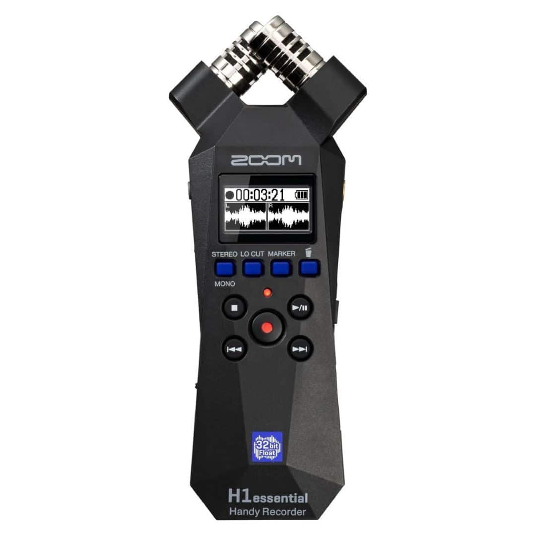 Zoom H1essential Stereo Handy Recorder (2024 Model, Essential