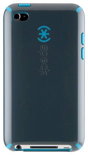 Front Standard. Speck - CandyShell Case for Apple® iPod® touch 4th Generation - MoonRock Gray.