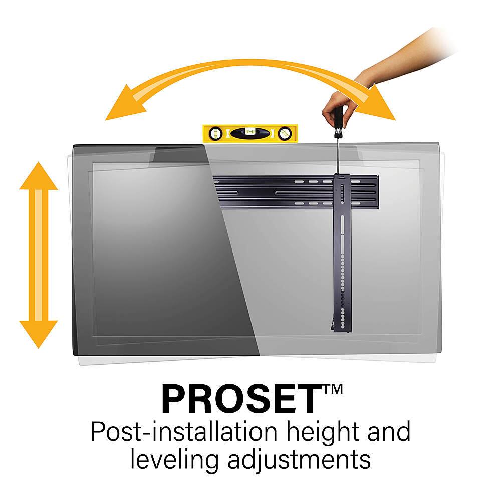 PROSET TM Post-installation height and leveling adjustments