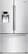 Front Standard. Samsung - 22.5 Cu. Ft. Counter-Depth French Door Refrigerator with Thru-the-Door Ice and Water - White.