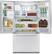 Alt View Standard 2. Samsung - 22.5 Cu. Ft. Counter-Depth French Door Refrigerator with Thru-the-Door Ice and Water - White.