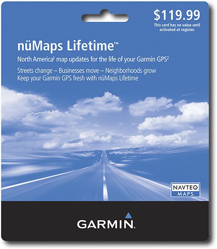  Garmin - nüMaps Lifetime Map Update
