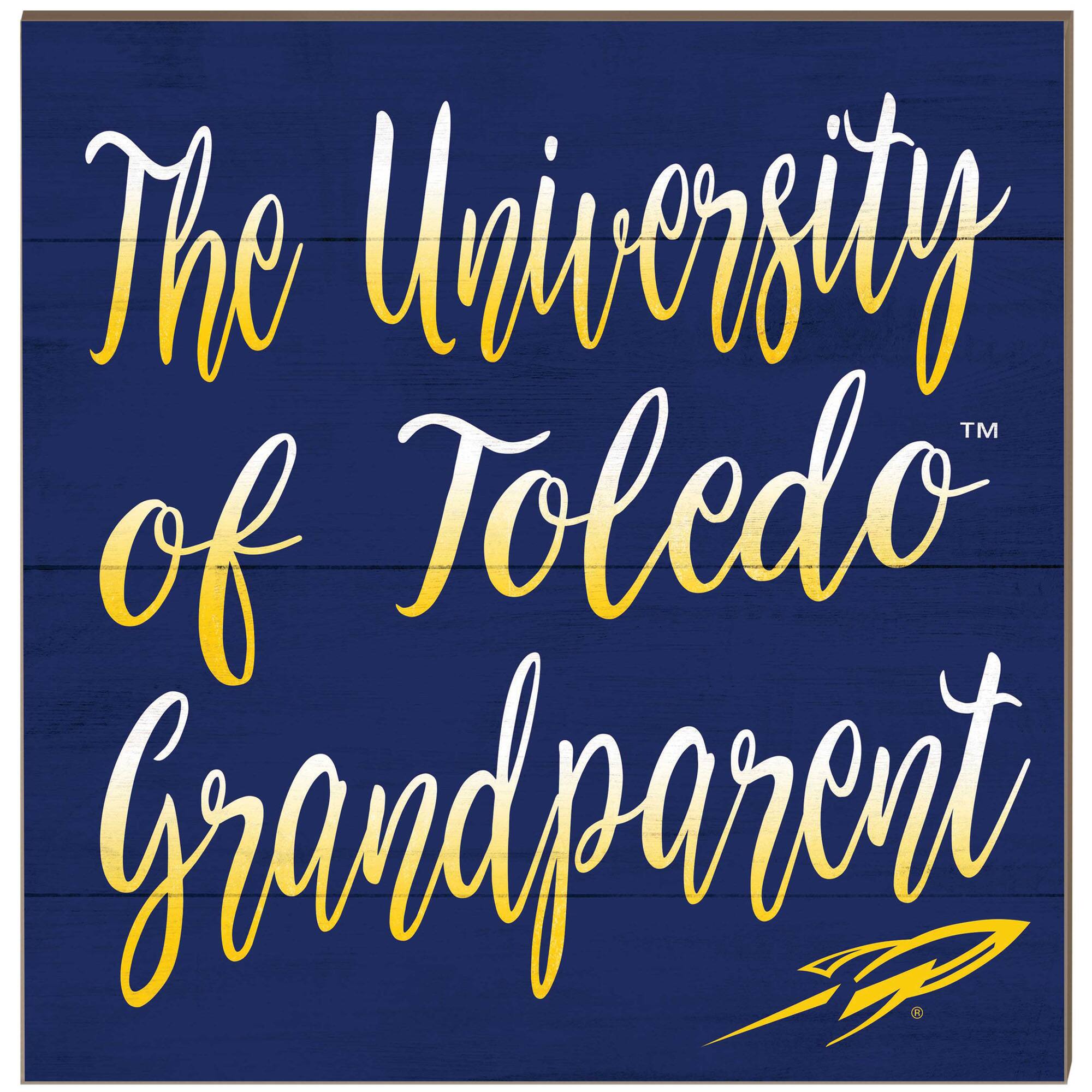 Toledo Rockets 10'' x 10'' Grandparent Plaque