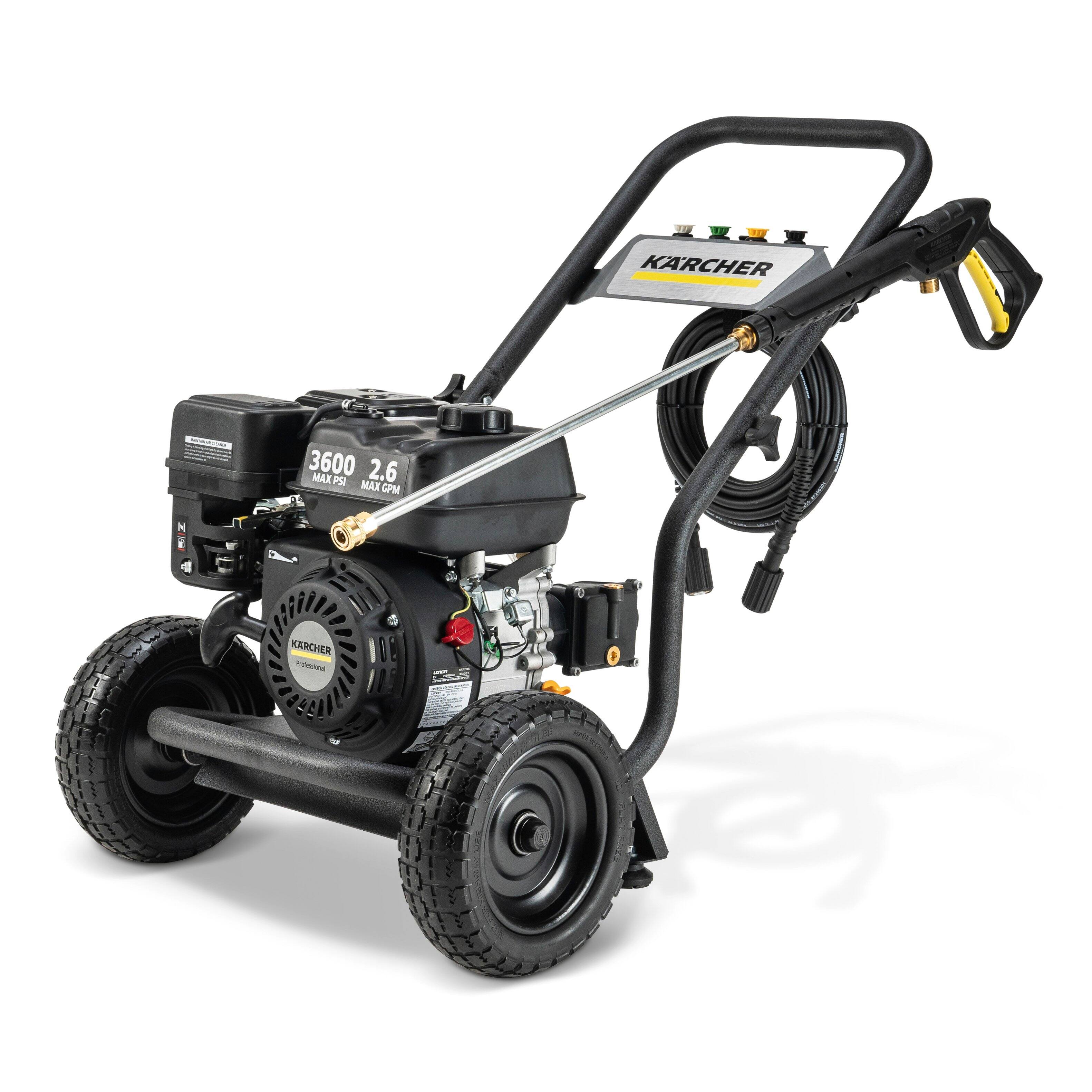 KARCHER 3600 2.6 MAX PSI MAX GPM