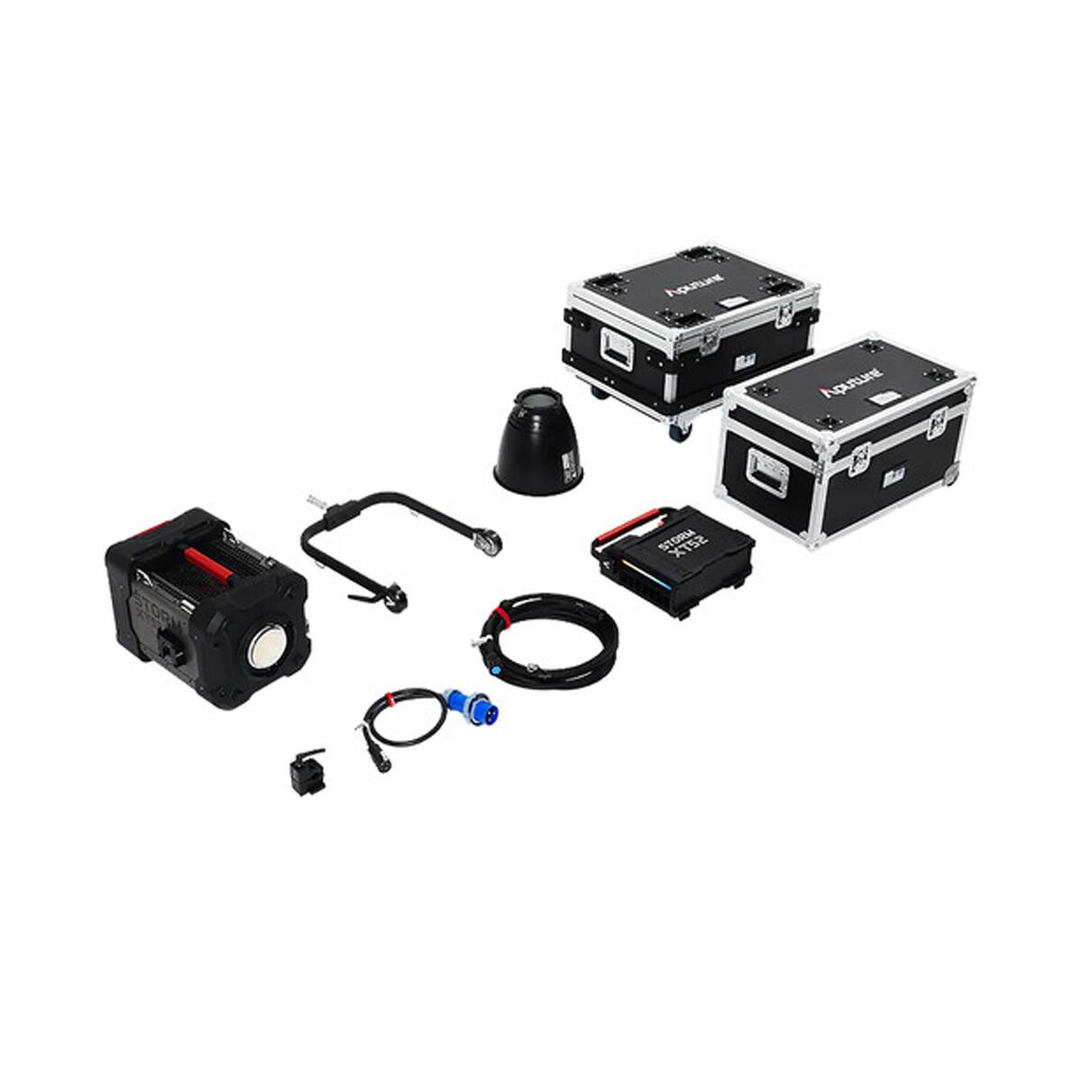 Aputure - STORM XT52 5200W BLAIR LED Light w/Dual Flight Case Kit, Bare Leads