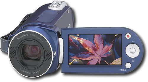  Samsung - Digital Camcorder with 2.7&quot; Color LCD Monitor - Blue