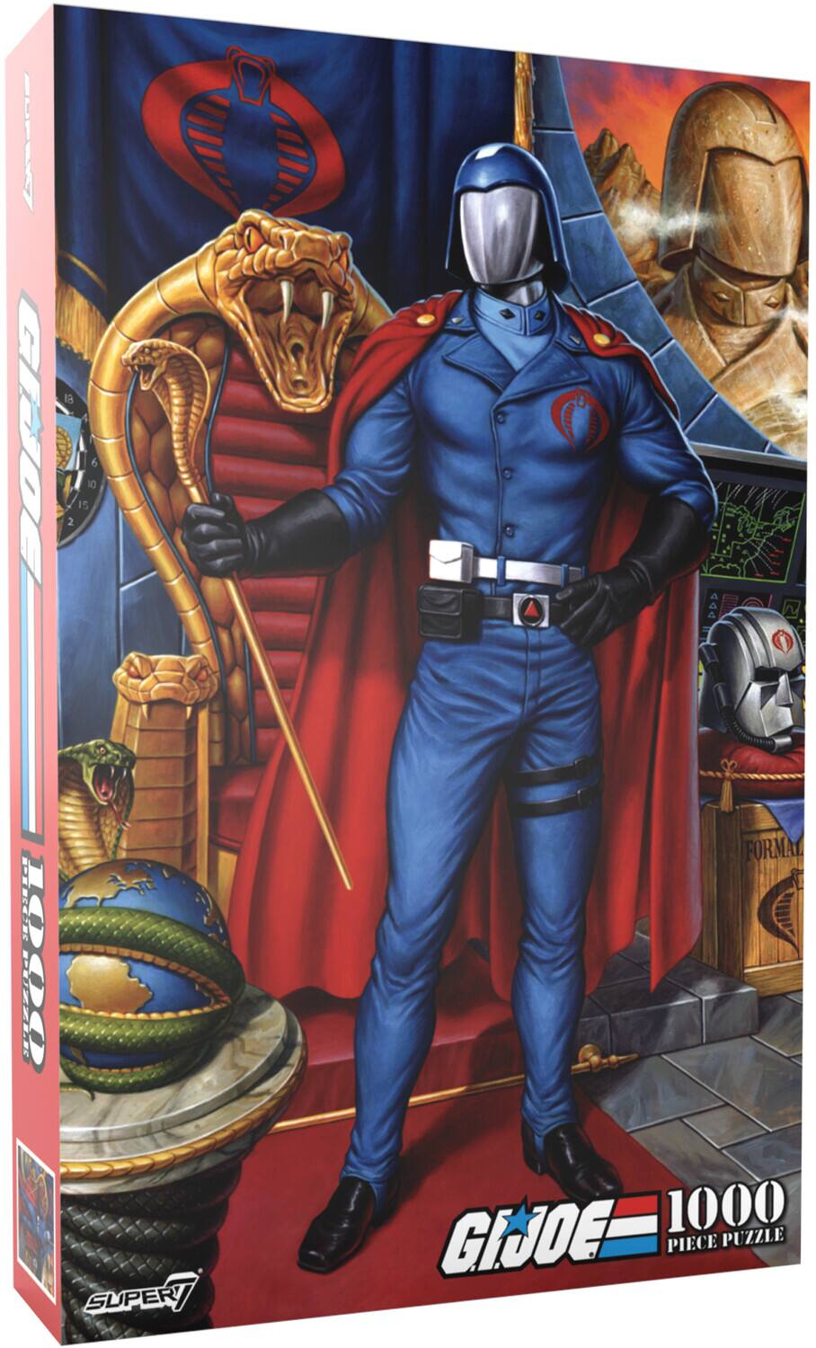 TCIIA la 4 7 6 10 IS 2 CE . HUXEEK n000 SUPER GI JOE= 1000 PIECE PUZZLE