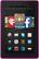 Front. Amazon - Fire HD - 7" - 8GB - Magenta.