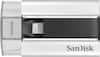 SanDisk - iXpand 32GB USB 2.0/Lightning Flash Drive - Silver/Black-Front_Standard