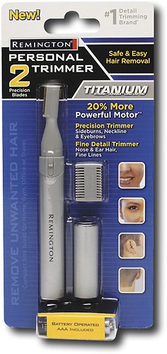 remington dual blade personal trimmer