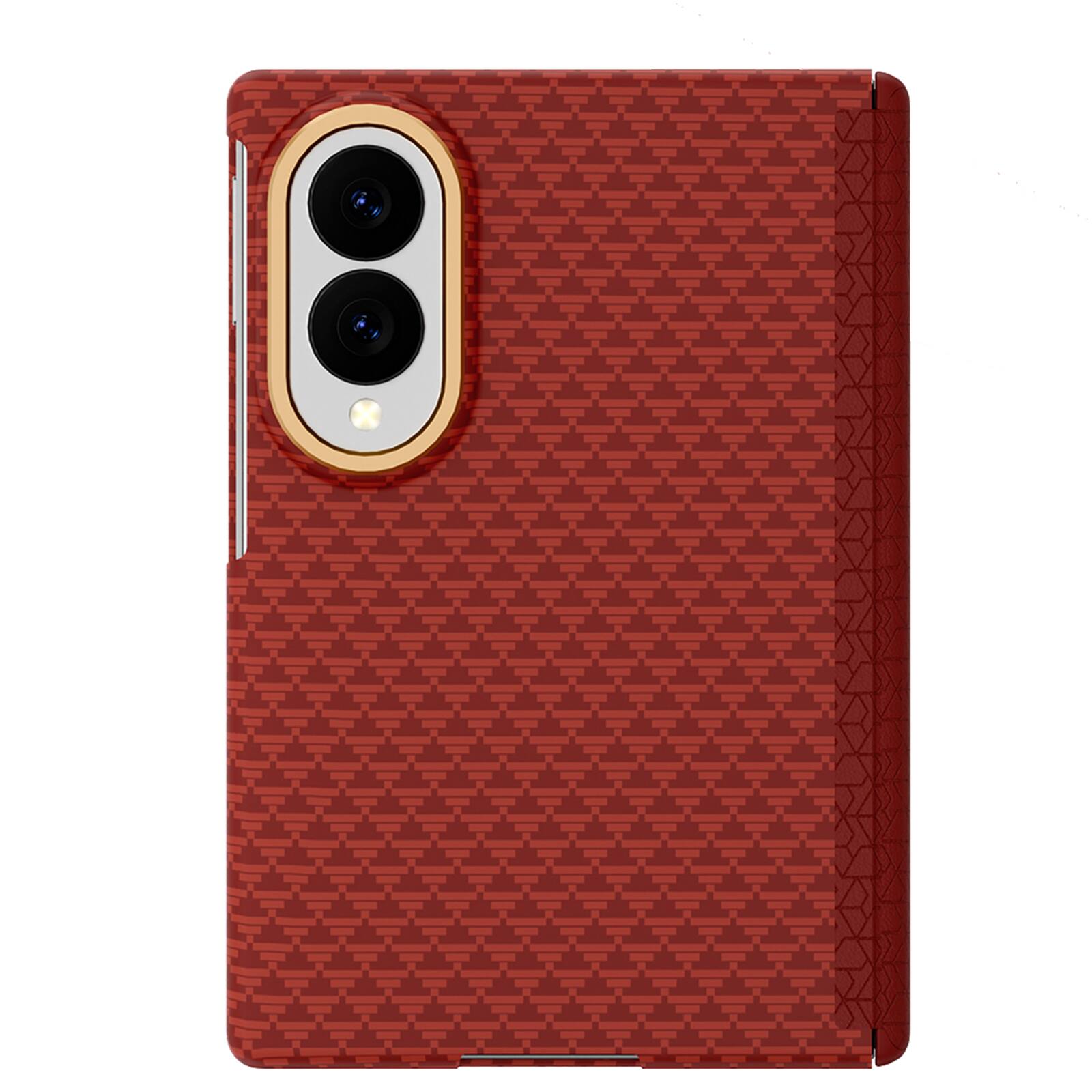 Red (Triangle Pattern)