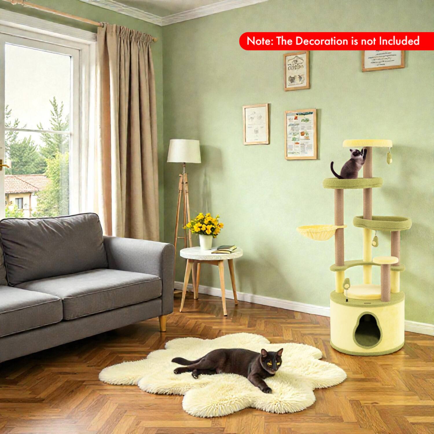 Note: The Decoration is not Included