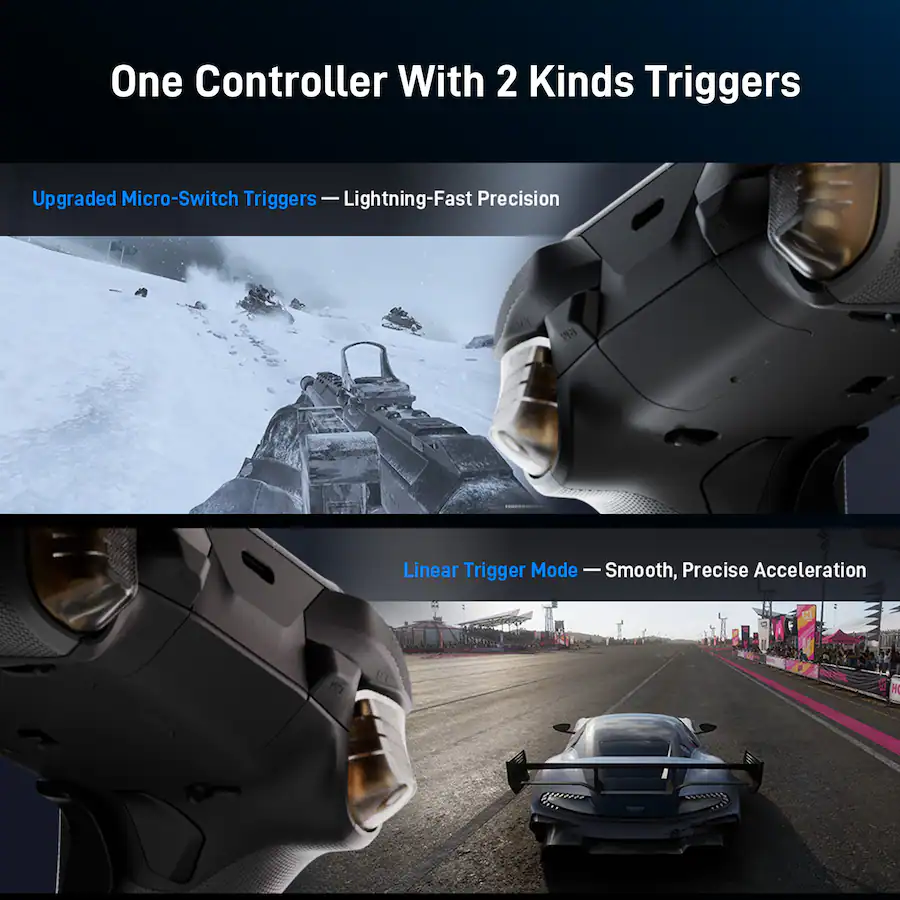 FLYDIGI Vader 5 Pro PC Controller, FORCEFLEX Joysticks, 3ms Ultra Low ...