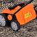 Alt View 9. Costway - Costway IronMax 13Amp Corded Scarifier 15" Electric Lawn Dethatcher w/50L Collection Bag - Orange.