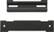 Angle. Bose - Solo 5 Soundbar Wall mount kit - Black.