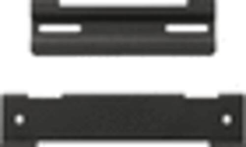 Angle. Bose - Solo 5 Soundbar Wall mount kit - Black.