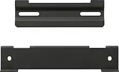Front. Bose - Solo 5 Soundbar Wall mount kit - Black.