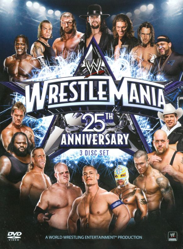  WWE: Wrestlemania XXV - 25th Anniversary [3 Discs] [DVD] [2009]