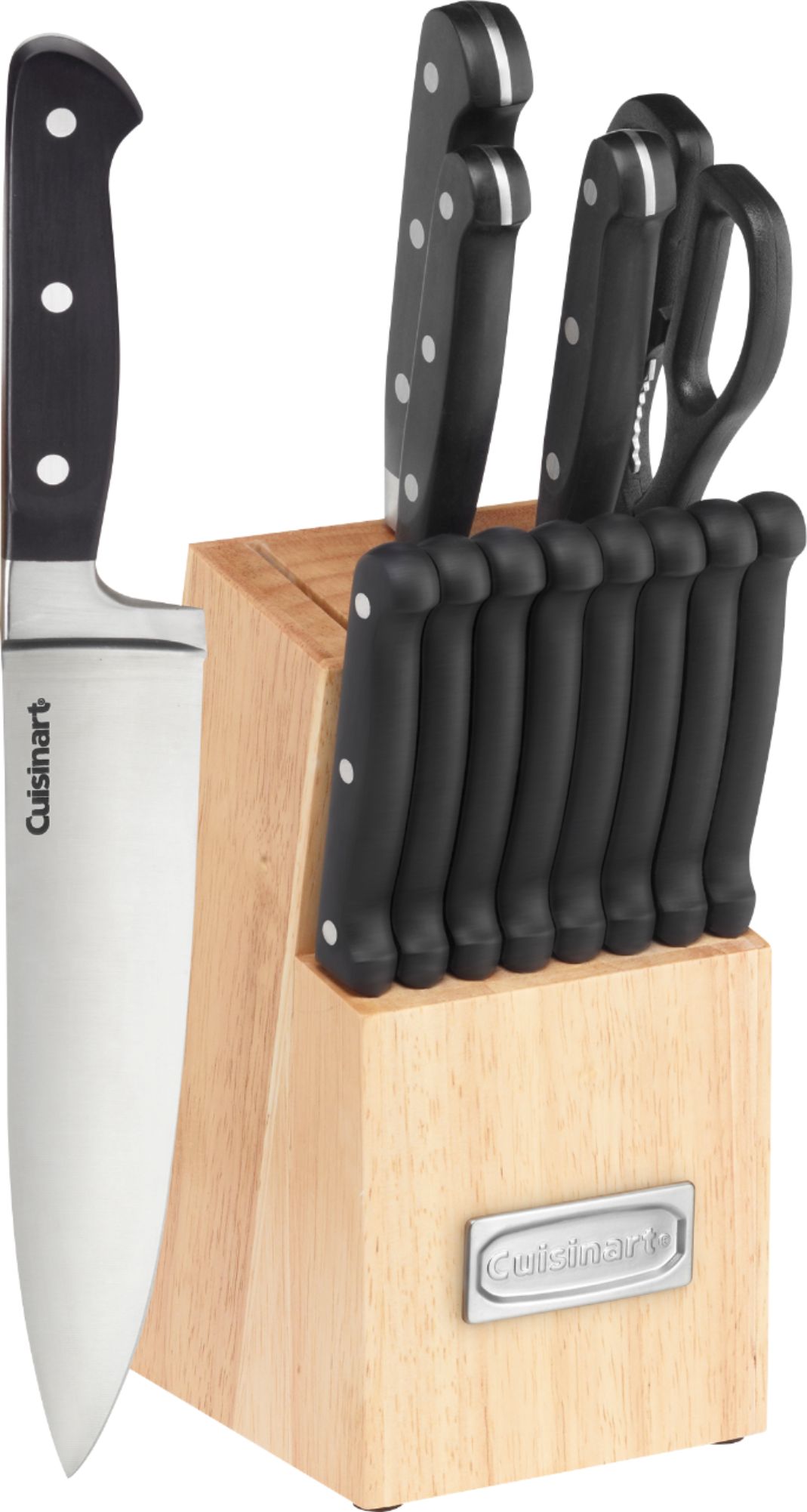 Cuisinart Advantage 14-Piece Knife Set Black C55TR  - Best Buy