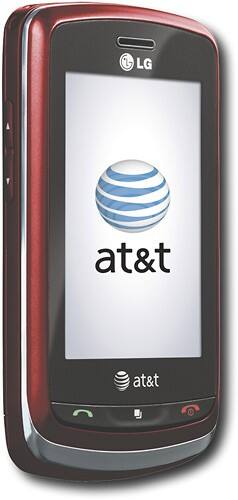 Alt View Standard 2. LG - Xenon Mobile Phone - Red (AT&T).