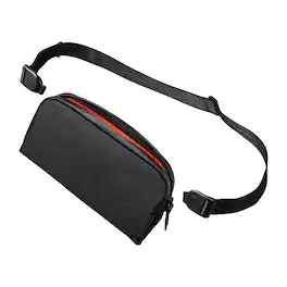 ALPAKA - Flight Pouch Passport Holder for Travel, Passport Wallet for Men, Phone Crossbody Bag - Black X-Pac VX42